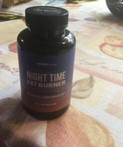 MAV NUTRITION Weight Loss Pills Night Time Fat Burner for Women & Men | Sleep Aid Diet Pills, Appetite Suppressant, Metabolism Boost, Carb Blocker; 60 Count Night Time Fat Burner Capsule 34 71vItpUiRoL