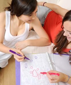 Alternative view of ARTEZA Highlighters Assorted Colors, Set of 60, Wide and Narrow Chisel Tip Pens, Bulk Highlighters, Office and Back to School Supplies for Classroom, Note Taking, Planner, Journaling Multicolor 1 Count (Pack of 60)