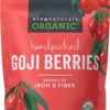 Organic Dried Goji Berries - Non-GMO and Vegan Goji Berries Organic, Perfect for Baking, Teas and Healthy Snacks for Adults (1 lb) 1 Pound (Pack of 1) 56 71vMHHYxX5L