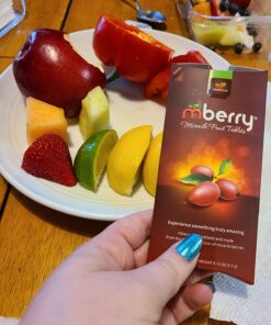 mberry Miracle Berry Tablets, Miracle Fruit Snacks, 10 Count.12 Ounce, Pack of 1 26 71vMhSit5TL