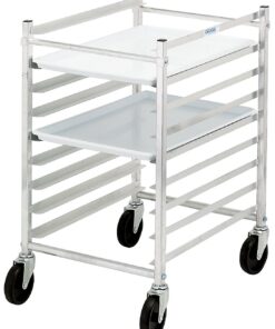 Channel Manufacturing 426AKD 7 Pan Aluminum End Load Half Height Sheet / Bun Pan Rack - Unassembled