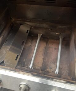 Hisencn Replacement for Charmglow 720-0230, 720-0036-HD-05 Gas Grill, Nexgrill 720-0016, 720-0036, Stainless Steel Grill Burner Tube, Heat Plates, Tent Shield for Charmglow Grill Replacement Parts 23 71vMyQovHHL