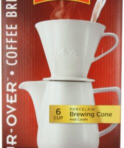 Melitta Gourmet Coffeemaker, Pack of 1, 36 ounces, Porcelain Carafe 11 71vN0XkxASL
