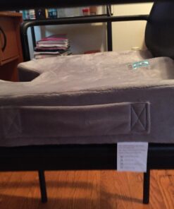 BAEL WELLNESS Seat Cushion for Sciatica, Coccyx, Tailbone, Back Pain Relief, ACA Approved 14 71vN20dzX2L