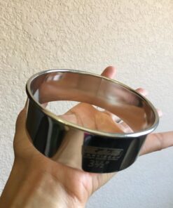 K&S Artisan 11 Round Cookie Biscuit Cutter Set - Graduated Circle Pastry Cutters for Donuts & Scones Heavy Duty 100% Stainless Steel Biscuit Cutter Tool with 4 Cookie Stencils 43 71vNz 4z7zL