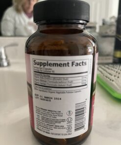 ORGANIC INDIA Triphala Herbal Supplement - Digestion & Colon Support, Immune System Support, Adaptogen, Nutrient Dense, Vegan, Gluten-Free, USDA Certified Organic, Non-GMO - 180 Capsules 180 Count (Pack of 1) 19 71vO5jB8uoL