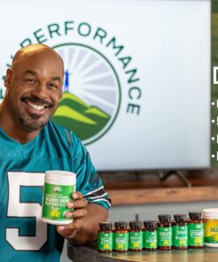 Peak Performance Organic Greens Superfood Powder. Best Tasting Super Greens Powder with 25+ Organic Ingredients for Max Energy and Athletic Performance. Vegan Keto Green Juice Daily Drink Original Greens 24 71vOy62u7eL