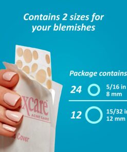 Nexcare Acne Cover, Skin Cover Absorbs Pus and Oil From Clogged Pores, Suitable Skincare for Most Skin Types - 36 Acne Covers 36 Count (Pack of 1) 29 71vPJ2QGmL