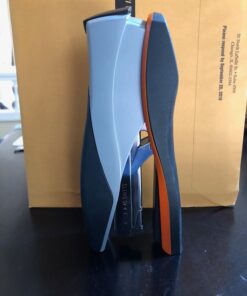 Swingline Stapler, Full Strip Desktop Stapler, 40 Sheet Capacity, Low Force, Optima 40, Silver/Black/Orange (87840) 15 71vPSM8N0L