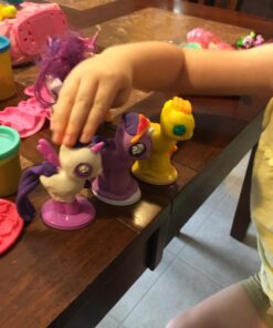 Play-Doh My Little Pony Make 'n Style Ponies, Perfect Christmas Stocking Stuffers for Kids or Holiday Gifts (Amazon Exclusive) 45 71vPUTCH 3L