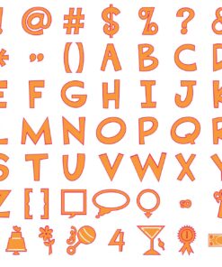 Cricut Cuttin' Up Font Cartridge 29 71vPxuGGSKL