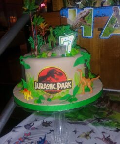 Prehistoric Roaming DINOSAURS 12 Piece Birthday CAKE Topper Set Featuring 3 Dinosaur Figures, Themed Decorative Accessories, Dinosaurs Average 2" to 2.5" Tall 20 71vQVhz7HtL