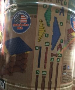 Lincoln Logs Centennial Edition Tin Amazon Exclusive-150+ Pieces-Real Wood-Ages 3+-Best Retro Building Gift Set for Boys/Girls-Creative Construction Engineering-Top Blocks Kit-Preschool Education Toy 53 71vQbE0o5LL