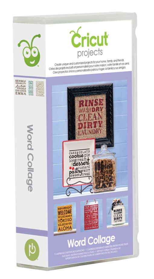 Cricut 2001096 Word Collage Cartridge