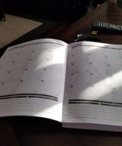 Panda Planner Pro - Best Daily Planner for Happiness & Productivity - 8.5 x 11" Softcover - Undated Day Planner - Guaranteed to Get You Organized - Gratitude & Goals 6 Month Journal (Black) Black 53 71vQot2dMvL