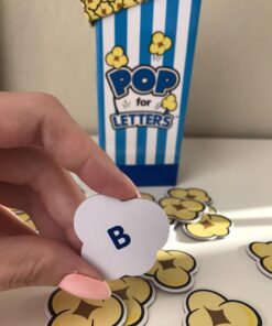 Learning Resources Pop for Letters, Early Phonics Game, Alphabet Recognition, ABCs, 8 Pop Cards, Ages 4+, Grades PreK+ 21 71vR6D1vUPL