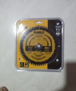 DEWALT Circular Saw Blade, 7 1/4 Inch, 60 Tooth, Wood Cutting (DWA171460) New 13 71vR8wwo9CL