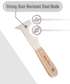 Bates- Paint Scraper, Taping knife, Pack of 2 Putty Knife Scraper, Scraper, 5 in 1 tools, Spackle Knife, Caulk Removal Tool, Painters Tool, Paint Can Opener, Paint Remover for Wood, Wallpaper Scraper Original Version 25 71vRoSkwTCL