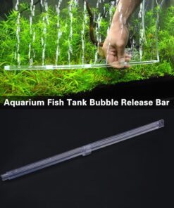 Aquarium Fish Tank Air Curtain Bar Bubble Release Bar Diffuser Plastic Made Transparent Color 14 71vRrgUpmL