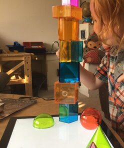 Learning Resources View-Thru Geometric Solids - Geometric Shapes, Back to School Supplies Must Haves, Math Teacher Supplies Helper 19 71vRwH8DXKL