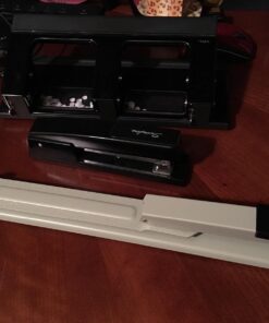 Sparco Long Reach Stapler, 20 Sheet Capacity, Standard Staples, Putty/Black (SPR01316) 23 71vS9X13SEL 1