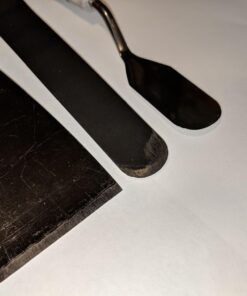 Premium 3D Print Removal Tool Kit - Durable 3D Printer Tools with Sturdy Comfort Grips, Sharp and Hardened Blades for Easy Separation of Prints, Knife and Spatula Set of 2 - Enhanced Version 36 71vSc19Re8L