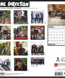 Alternative view of One Direction 2016 Square 12x12 Global