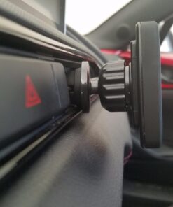 Spigen Hexa Magnetic Air Vent Hands Free Clip Cell Phone Mount Holder for Car Compatible with All Mobile Phones - Black A201 - Premium Air Vent 49 71vU33TcA0L