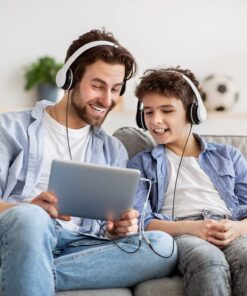 UGREEN Headphone Splitter 3.5mm Audio Stereo Y Splitter Extension Cable Male to Female Dual Headphone Jack Adapter for Earphone Headset Compatible with iPhone Samsung Tablet Laptop, White 19 71vU56CxgLL