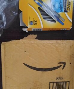 BIC Round Stic Grip Xtra Comfort Assorted Colors Ballpoint Pens, Medium Point (1.2mm), 36-Count Pack, Perfect for Writing with Superb Control 31 71vUI5mtGbL