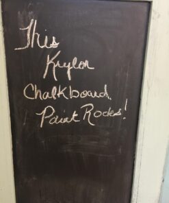 Krylon K05223000 Chalkboard Paint Special Purpose Brush-On, Black, Quart, 1 Quarts (Pack of 1) 1 Quarts (Pack of 1) 32 71vUNAb62cL