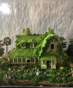 Totoro 1/150 Studio Ghibli Series Kiki's Delivery Service Kiki and Gigi's House (Okino House) MK07-22 Paper Craft 60 71vUUmPiZvL