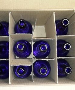 Cobalt Blue EZ Cap Bottles-16 oz.-Case of 12-Caps Included 11 71vVIte6bOL