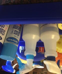 Akro-Mils 09185 Plastic Tote Tool & Supply Cleaning Caddy with Handle, (18-3/8-Inch x 13-7/8-Inch x 9-Inch), Blue (09185BLUE) Tote Caddy 34 71vVSF9CBuL 3