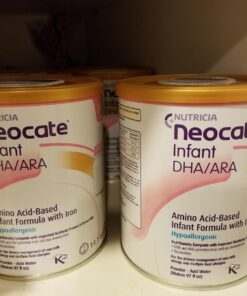 Neocate Infant - Hypoallergenic, Amino Acid-Based Baby Formula with DHA/ARA - 14.1 Oz Can (Pack of 4) 14.1 Ounce (Pack of 4) 24 71vVhY2xhnL