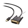 Cable Matters Mini DisplayPort to DVI Cable (Mini DP to DVI Cable) in Black 6 Feet - Thunderbolt and Thunderbolt 2 Port Compatible 6 ft