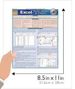 Excel: Pivot Tables & Charts (Quick Study Computer) Pamphlet 7 71vZ5S3SCKL