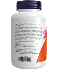 NOW Supplements, Vitamin C Crystals (Ascorbic Acid) Powder , Antioxidant Protection*, 8-Ounce 8 Ounce (Pack of 1) 18 71vZIW7r2fL