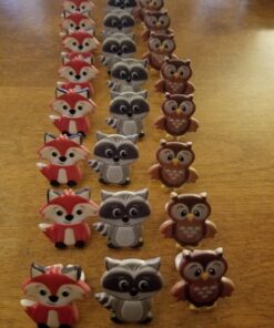 Woodland Animal Friends Cupcake Rings - 24 pcs by Bakery Supplies 26 71vZk5 lqBL