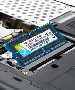 DUOMEIQI Ram DDR3 8GB Kit (2 X 4GB) PC3-8500 PC3 8500S DDR3 1066MHz SO-DIMM CL7 204 Pin 1.5v 2RX8 Sodimm DDR3 Non-ECC Unbuffered Notebook Memory Laptop RAM Modules ( 2X 4GB) PC3-8500S Blue 12 71vZtHhG9 L