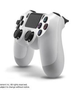 Alternative view of DualShock 4 - White