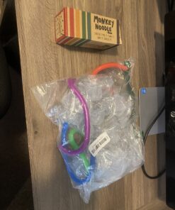 The Original Monkey Noodle Fidget Toy - 5 Pack - Stretchy Sensory Toys for Kids and Toddlers with Unique Needs - Fosters Creativity, Focus, and Fun - Great for Classrooms, Home, and Playtime (Ages 3+) 24 71vaJj0f7KL