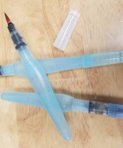 Pentel Arts Aquash Water Brush Assorted Tips, Pack of 3 (FRHBFMBP3) 3 Pack Assorted 55 71vaL5I iL