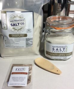 French Grey Sea Salt 5 lb. Bag Fine Grain - Sel Gris by San Francisco Salt Company 5 Pound Bag - Fine Grain 15 71vaYj95B3L