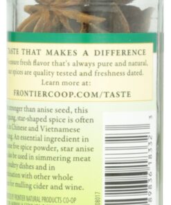 Frontier Natural Products Anise Star Select Whole, 0.64-Ounce 0.64 Ounce (Pack of 1) 11 71vaq4uoICL