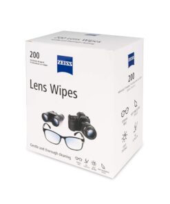 ZEISS Pre-Moistened Lens Cleaning Wipes, 200 Count White 200 Count (Pack of 1) 25 71vbVtVTNyL
