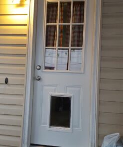 Ideal Pet Products Original Pet Door with Telescoping Frame, Extra-Large, 10.5" x 15" Flap Size 53 71vc2qsu5RL