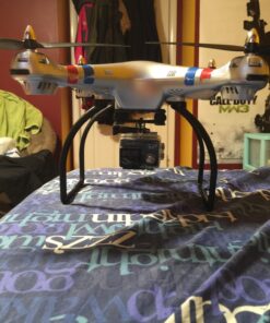 GoolRC Gimbal FPV Camera Mounts with Anti Vibration Plate Replacmenet for DJI Phantom Walkera Qr X350 Gopro Hero 3 3+ 4 CF Carbon Fiber 38 71vcCTSLnlL