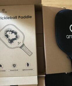 niupipo Pickleball Paddles, USAPA Approved Pro Graphite Pickleball Paddle/Paddles Set, Polypropylene Honeycomb Core, Cushion 4.72In Grip, Portable Bag/Paddle Cover, Lightweight Pickleball Racket black 34 71vcLT9SnFL