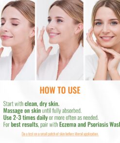 Eczema Cream for Adults & Kids - Eczema Psoriasis & Rosacea Care Cream for Dry Itchy Skin Relief - Face Body & Hand Eczema Moisturizer - Eczema Relief & Seborrheic Dermatitis Cream for Face 4 Ounce (Pack of 1) 25 71vcS0GqrLL 1